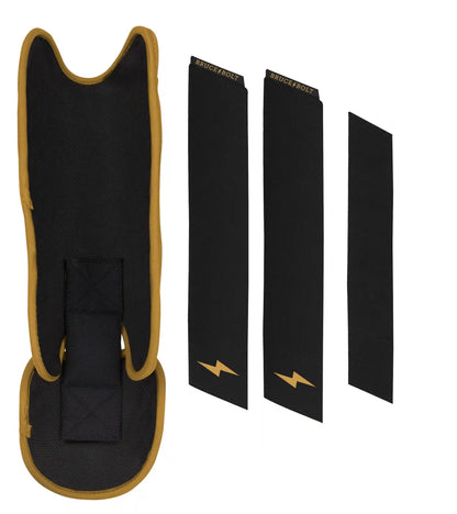 Gold Series Leg Guard - Black/Gold