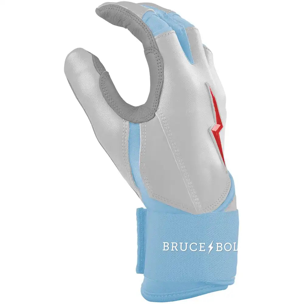 Ian Happ Signature Series Long Cuff Batting Gloves - White