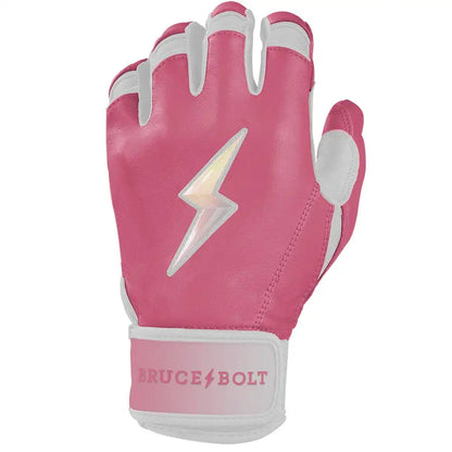 Personalized Bear Series Short Cuff Batting Gloves - Dusty Pink