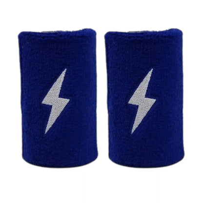 Premium Pro 4" Wristbands (2-Pack) - Royal Blue