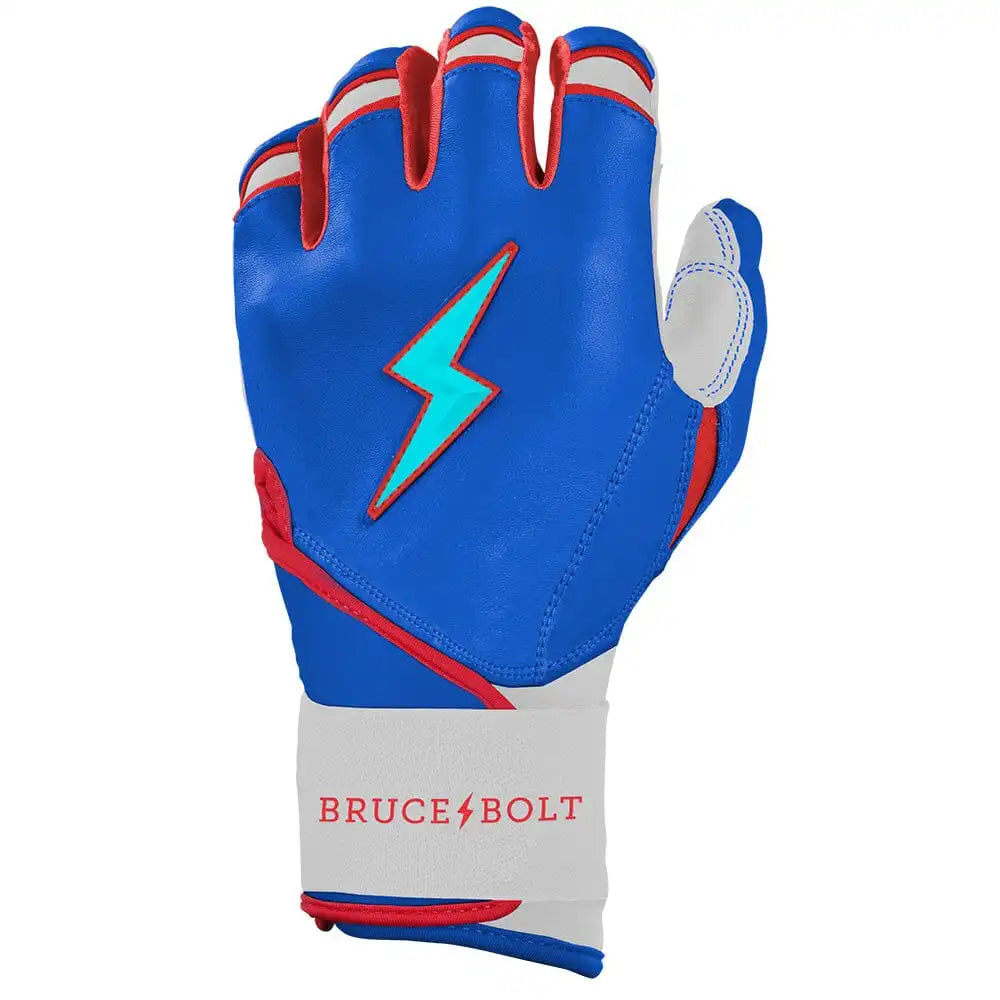 James Outman Signature Series Long Cuff Batting Gloves - Blue