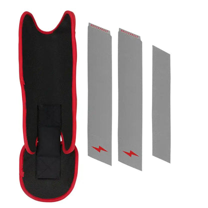 Grey Series Leg Guard - Red