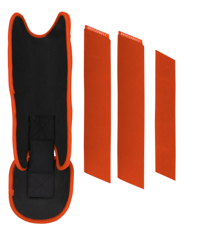 Chrome Series Leg Guard - Orange