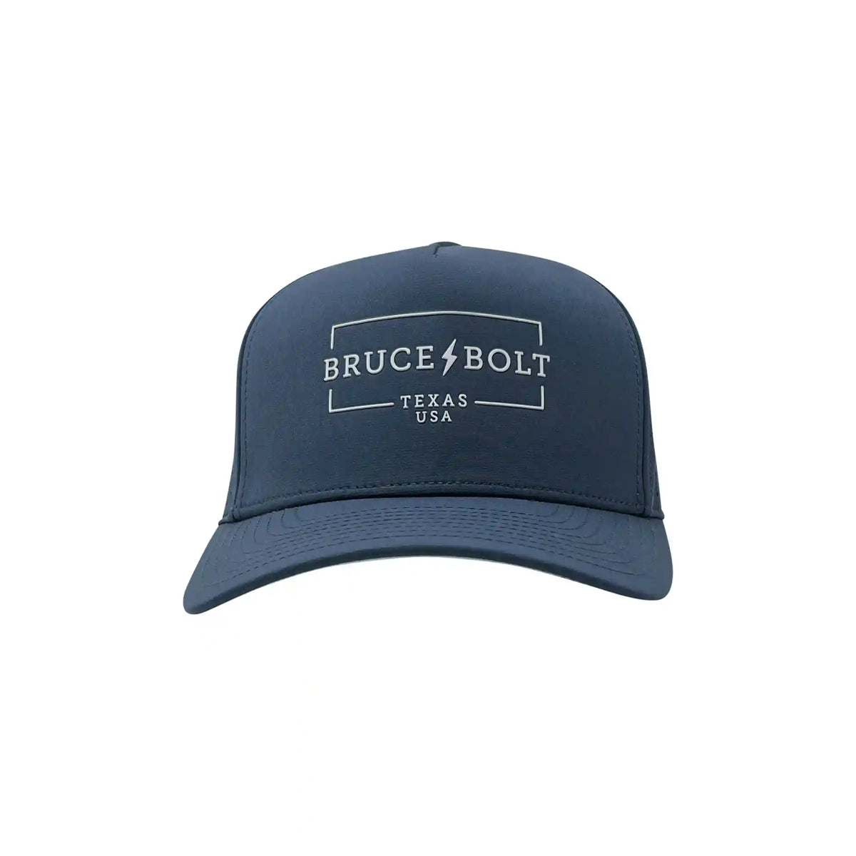 "BRUCE BOLT" Standard Snapback Hat - Navy