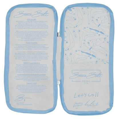 Bryan Bros Creator Series Golf Gloves (On Left, 2-Pack) - Baby Blue/Pink