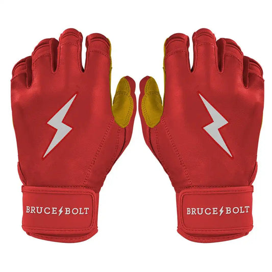 Original Series Short Cuff Batting Gloves - Red