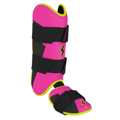 Bear Series Leg Guard - Pink Lightning