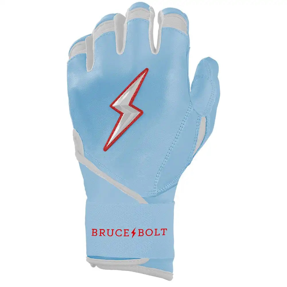 Personalized Ian Happ Signature Series Long Cuff Batting Gloves - Baby Blue