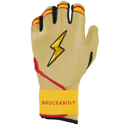 Konnor Griffin Limited Edition Long Cuff Batting Gloves - Griffin Ivory