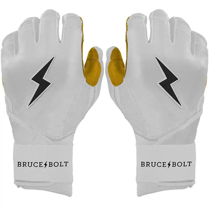 Original Series Long Cuff Batting Gloves - White