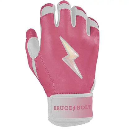 Personalized Bear Series Short Cuff Batting Gloves - Dusty Pink