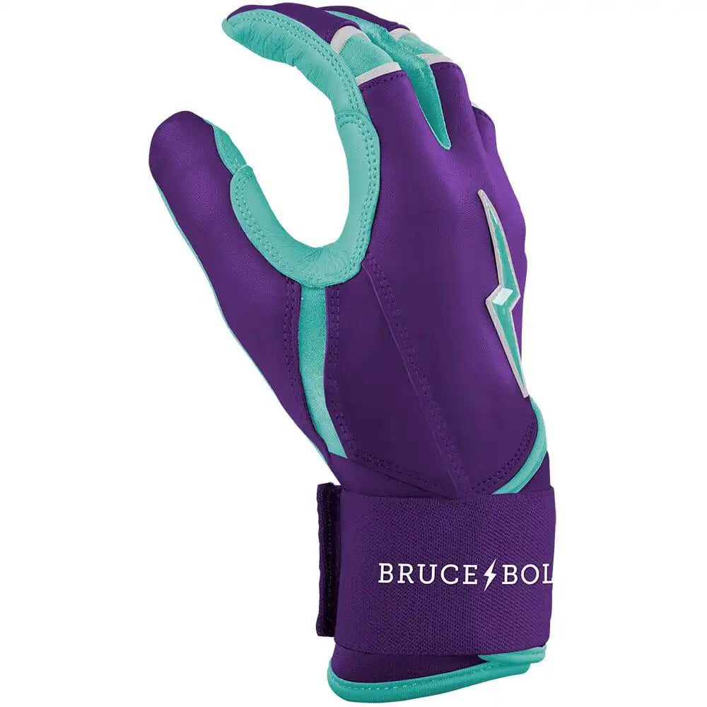 Ketel Marte Signature Series Long Cuff Batting Gloves - Purple