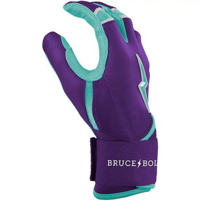 Ketel Marte Signature Series Long Cuff Batting Gloves - Purple