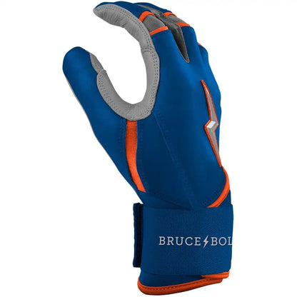 Brandon Nimmo Signature Series Long Cuff Batting Gloves - Blue