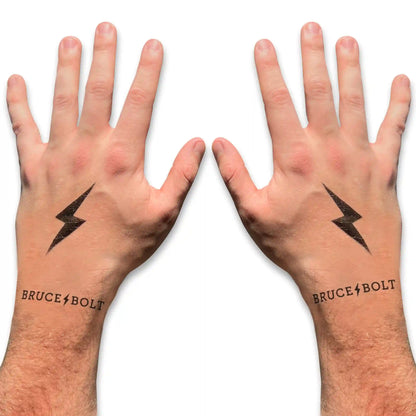 Invisible Gloves Sticker Set - Black