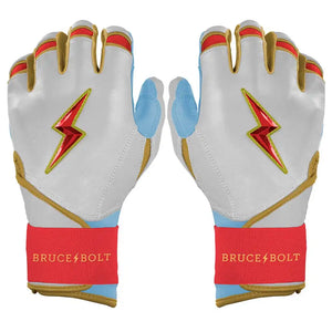 Rintaro Sasaki Signature Series Long Cuff Batting Gloves - White