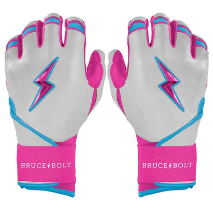 Perfect Game Collab Series Long Cuff Batting Gloves - Summer Swirl