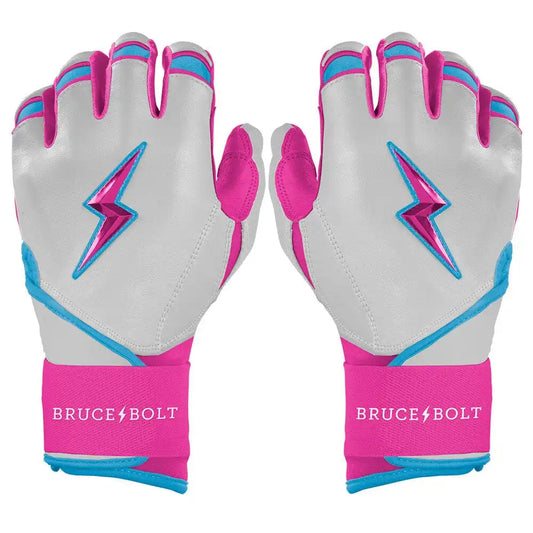Perfect Game Collab Series Long Cuff Batting Gloves - Summer Swirl
