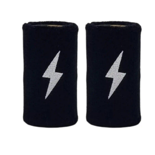 Premium Pro 4" Wristbands (2-Pack) - Black