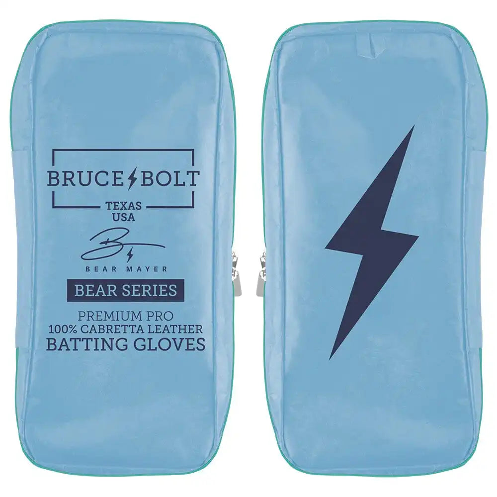 Bear Series Short Cuff Batting Gloves - Tidal Blue