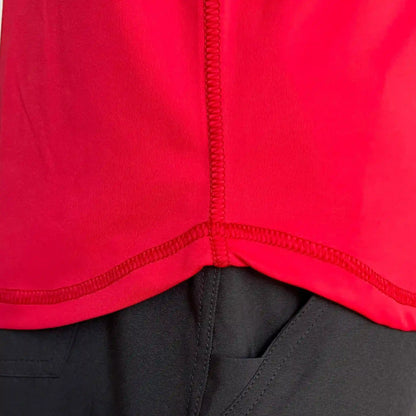 Performance Short Sleeve Shirt - Red