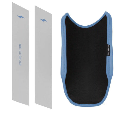 Chrome Series 9" Elbow Guard - Baby Blue
