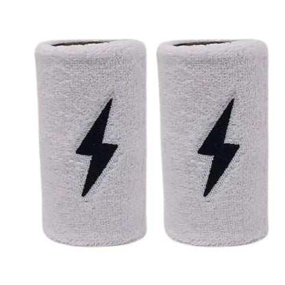 Premium Pro 4" Wristbands (2-Pack) - White