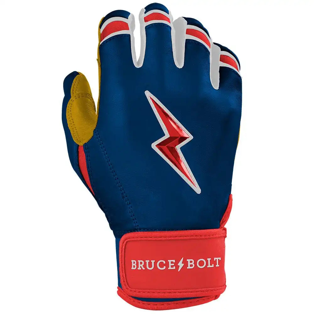 Patriot Series Short Cuff Batting Gloves - Fourth of July