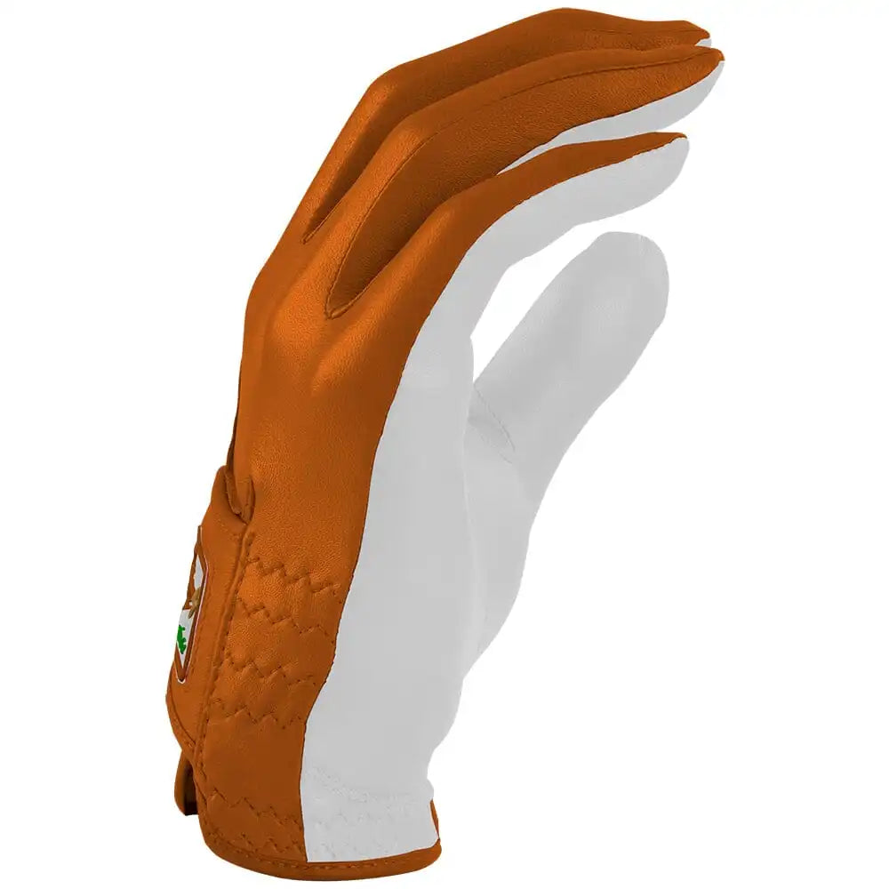 Bear Series Golf Gloves (On Right, 2-Pack) - Austin Orange