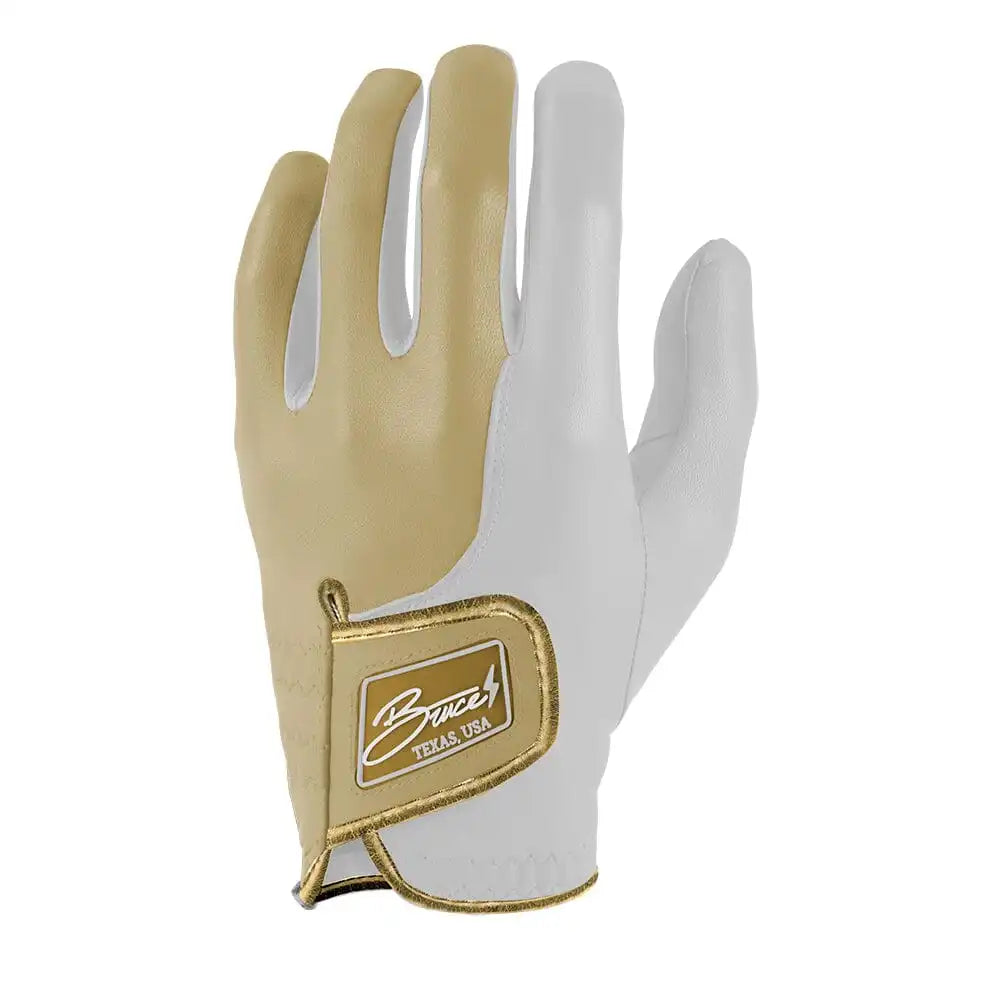 Gabby Golf Girl Creator Series Golf Gloves (On Left, 2-Pack) - Gold