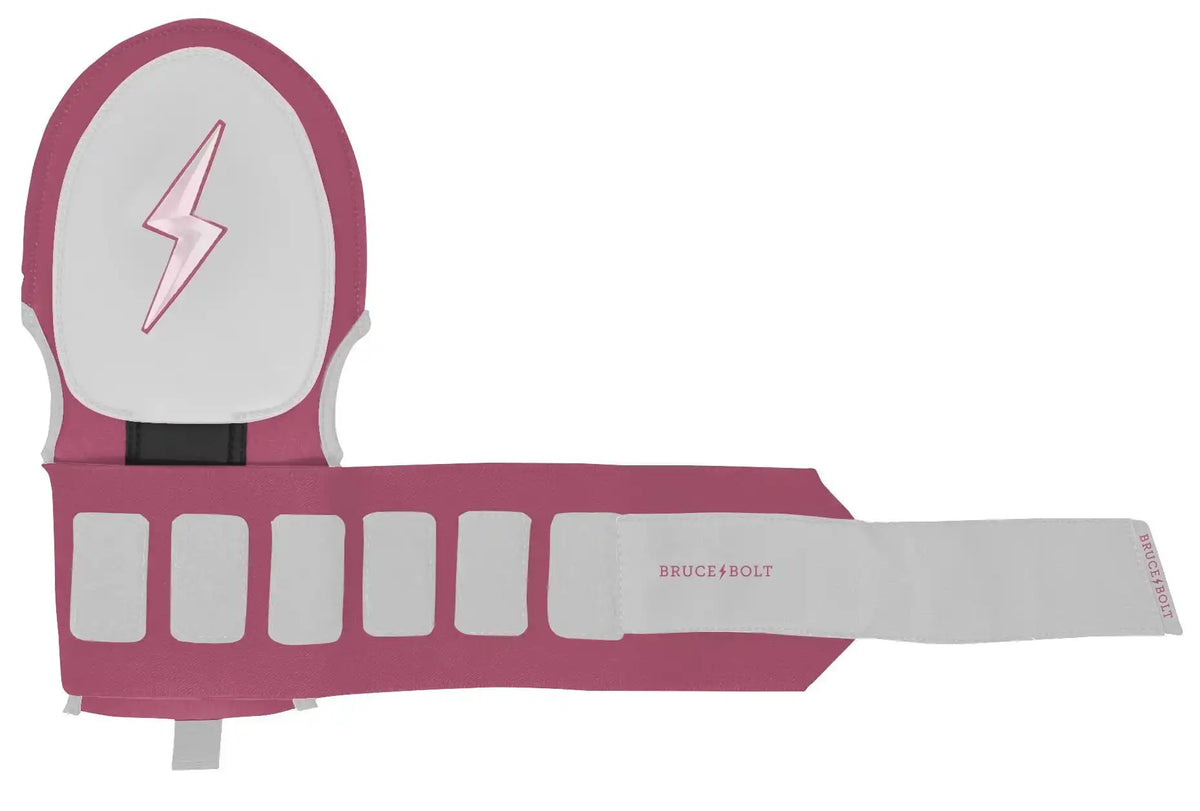 Bear Series Sliding Mitt - Dusty Pink