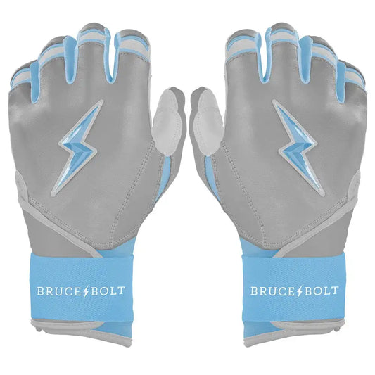 Personalized Ian Happ Signature Series Long Cuff Batting Gloves - Grey