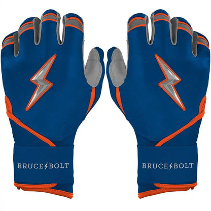 Brandon Nimmo Signature Series Long Cuff Batting Gloves - Blue
