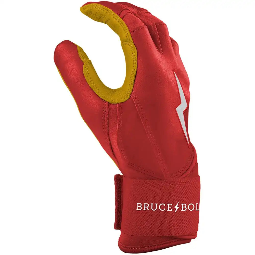 Original Series Long Cuff Batting Gloves - Red