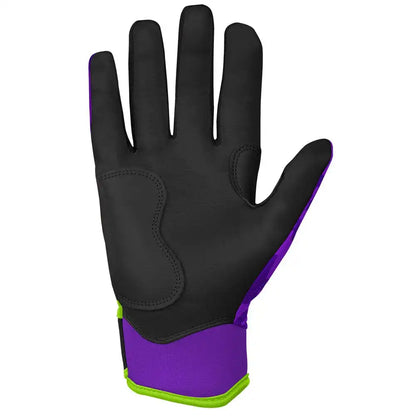 Jarren Duran Signature Series Short Cuff Batting Gloves - Purple