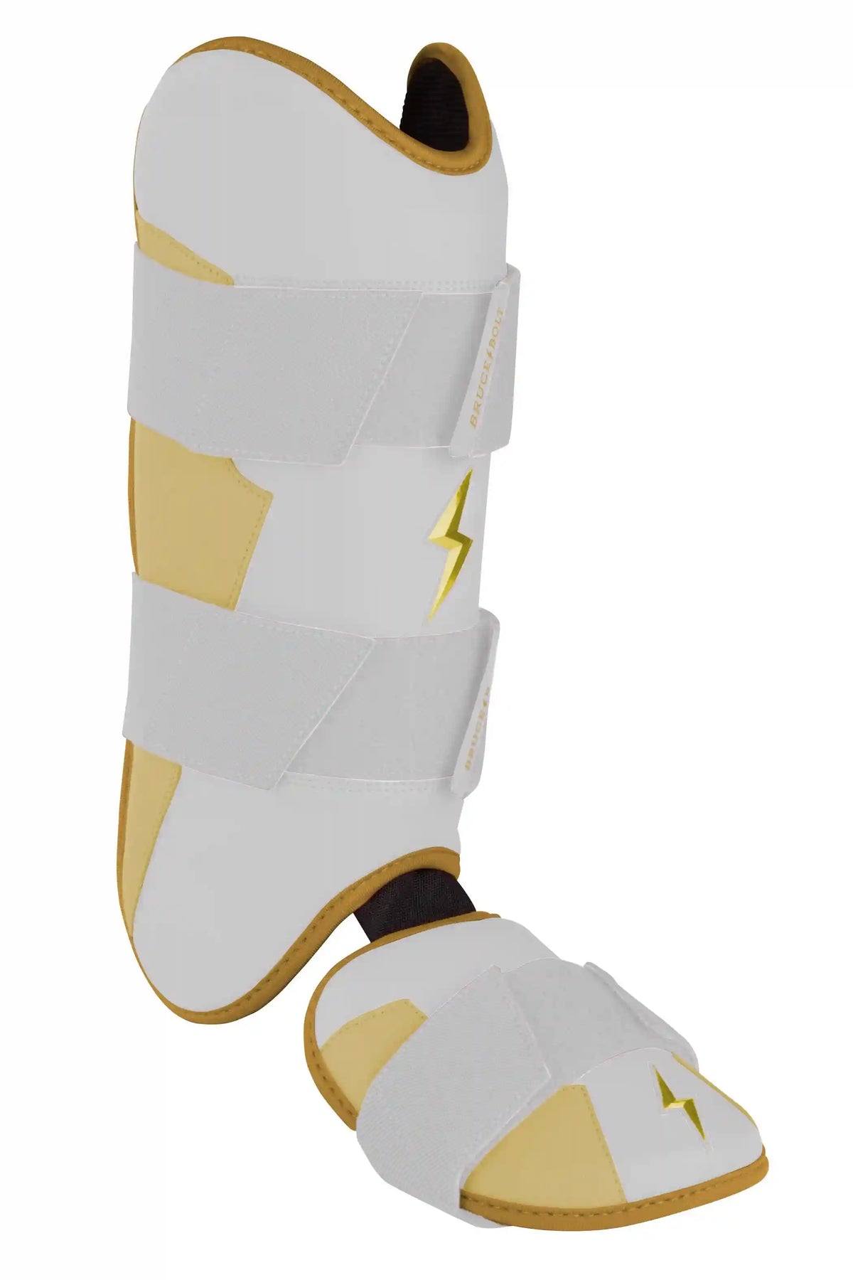 Gold Series Leg Guard - White/Gold