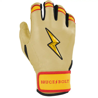 Konnor Griffin Limited Edition Short Cuff Batting Gloves - Griffin Ivory