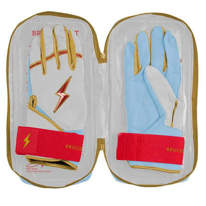 Rintaro Sasaki Signature Series Long Cuff Batting Gloves - White
