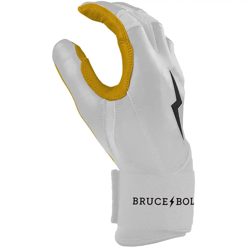 Original Series Long Cuff Batting Gloves - White