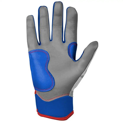 Personalized Brandon Nimmo Signature Series Short Cuff Batting Gloves - Stars & Stripes