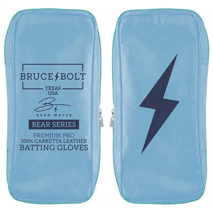 Bear Series Long Cuff Batting Gloves - Tidal Blue