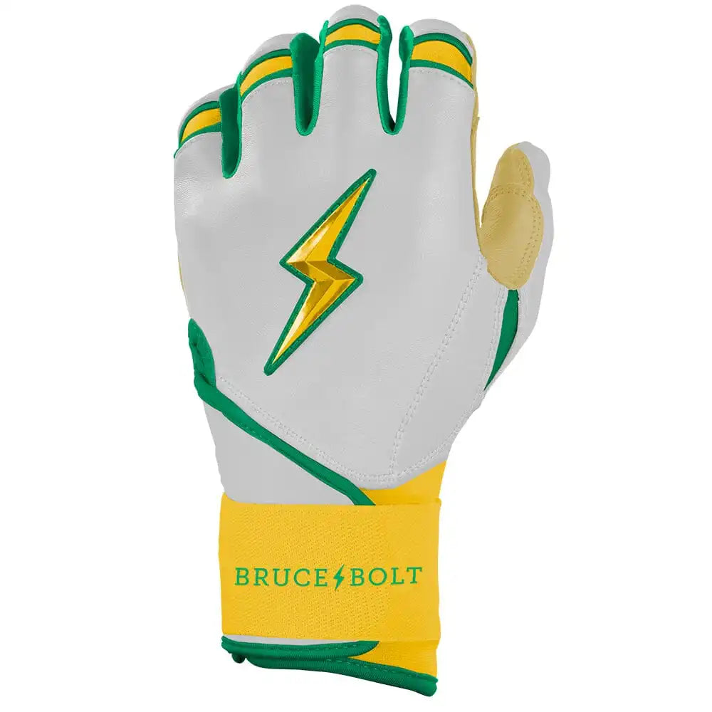 Nick Kurtz Signature Series Long Cuff Batting Gloves - Vegas White
