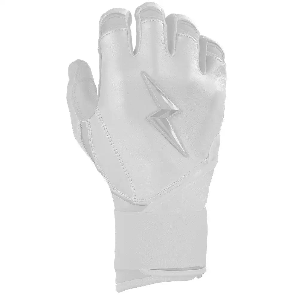Personalized Bear Series Long Cuff Batting Gloves - Whiteout
