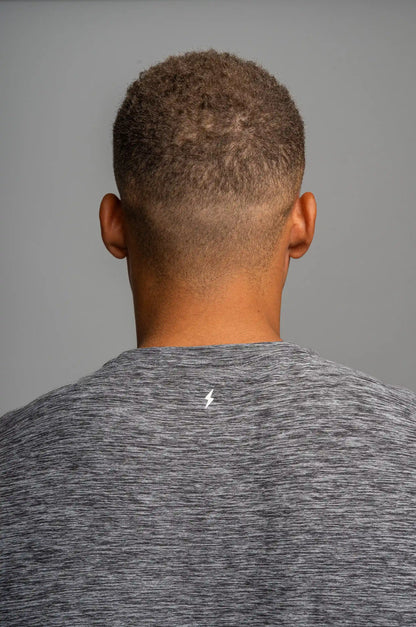 SuperSoft "BRUCE BOLT" Long Sleeve Shirt - Grey