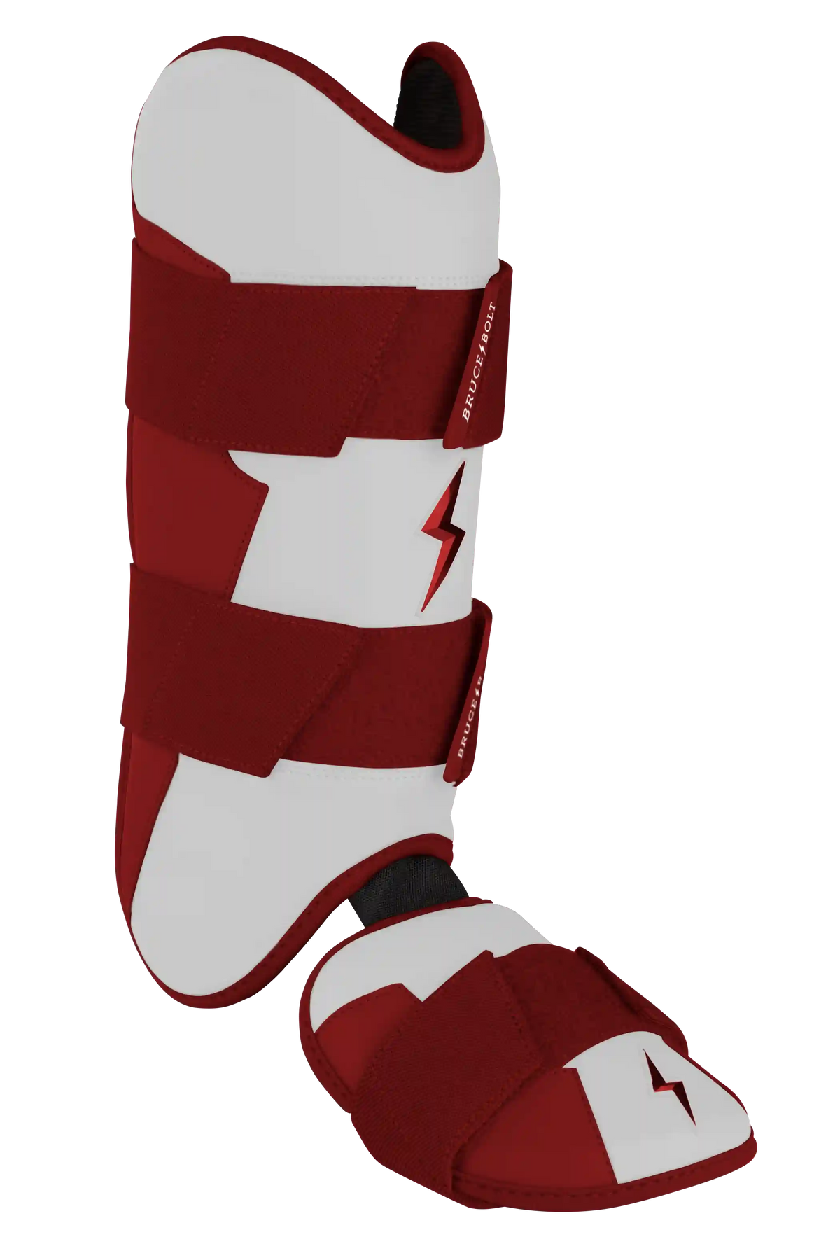 Chrome Series Leg Guard - Maroon