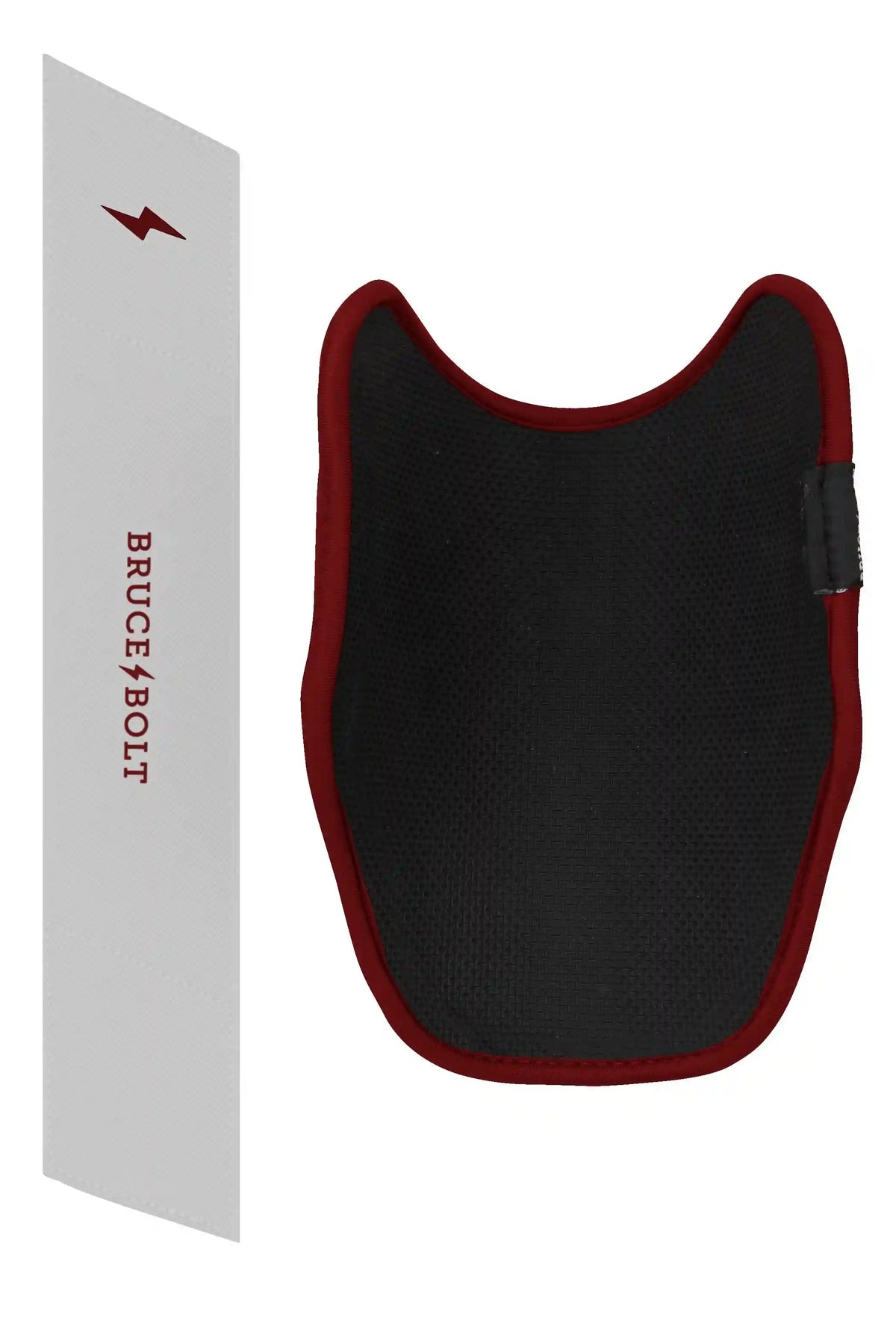 Chrome Series 6" Elbow Guard - Maroon