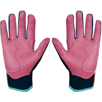 Personalized Bear Series Short Cuff Batting Gloves - Sunset