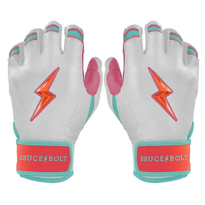Bear Series Short Cuff Batting Gloves - Sunrise