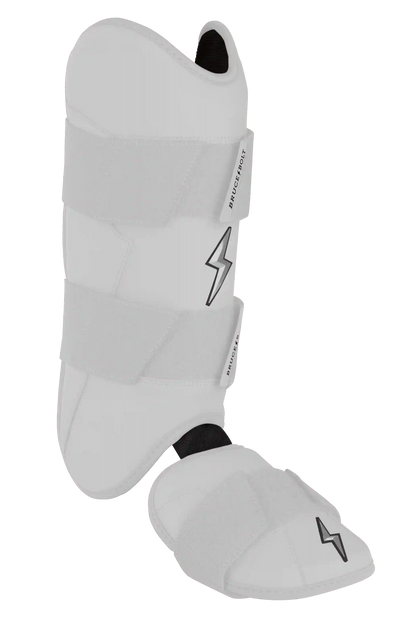Chrome Series Leg Guard - White