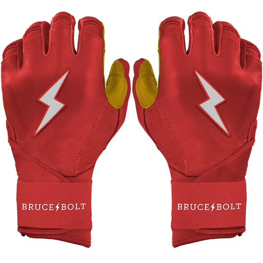Original Series Long Cuff Batting Gloves - Red